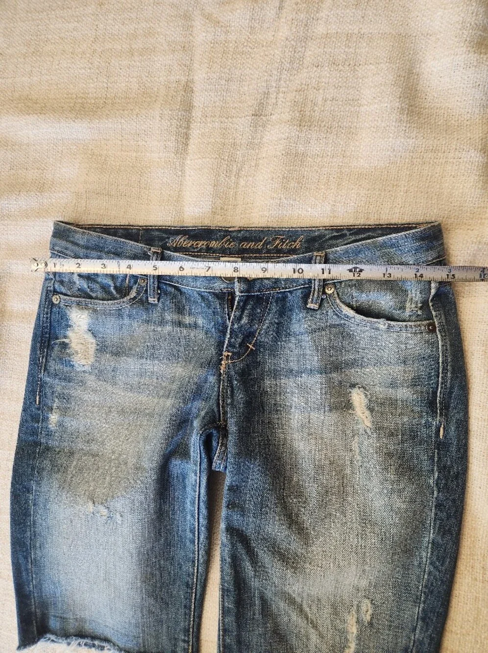 Abercrombie & Fitch Denim Shorts - Blue